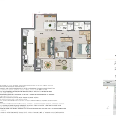 Apartamento 2 quartos - 1° ao 9° andar - 75m².jpg
