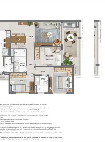 Apartamento 3 quartos - 2° ao 10° andar - 95m².jpg