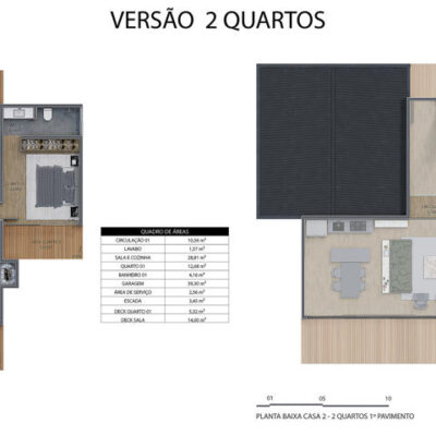 C2 2Q PLANTA BAIXA