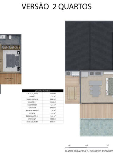Casa 2 Quartos