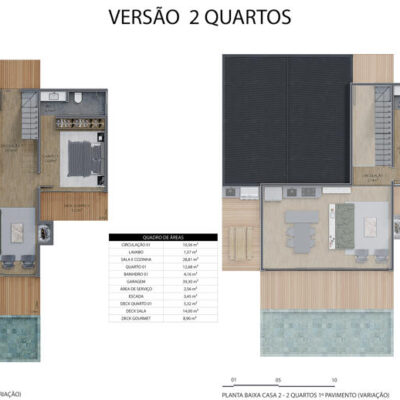 Casa 2 Quartos