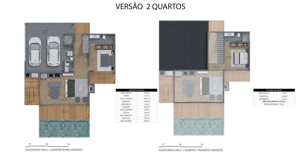 Casa 2 Quartos