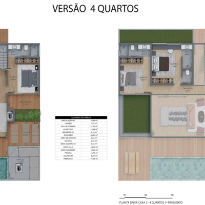 Casa 4 Quartos