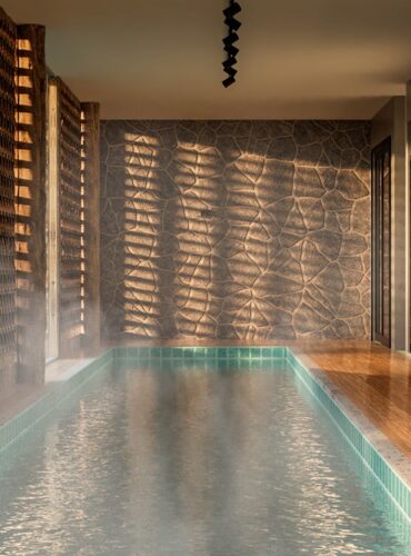 Piscina com raia Alto Mangalarga