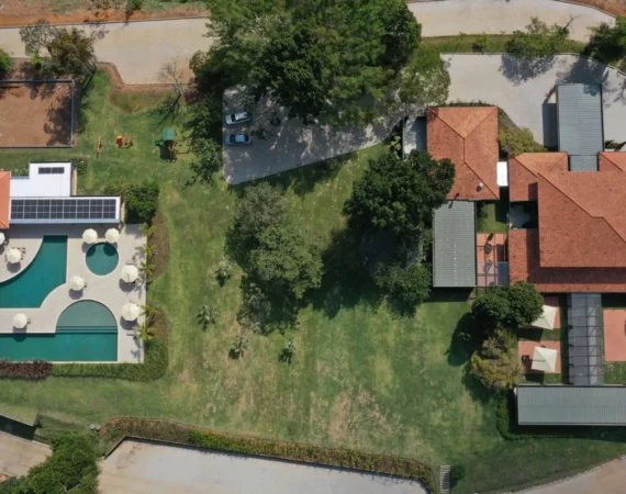 Vista aerea clube Fazendas Secretário - Terrenos em Secretário, Petrópolis