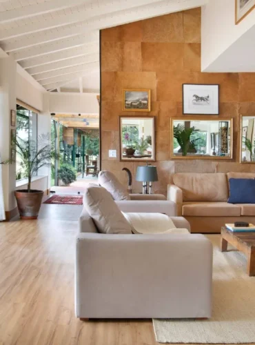 Sala de Estar Pousada Fazendas Secretário - Terrenos em Secretário, Petrópolis
