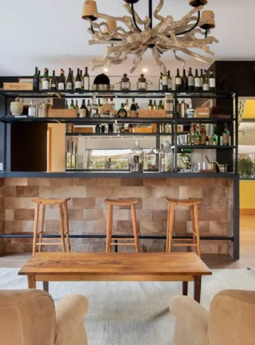 Bar da pousada Fazendas Secretário - Terrenos em Secretário, Petrópolis