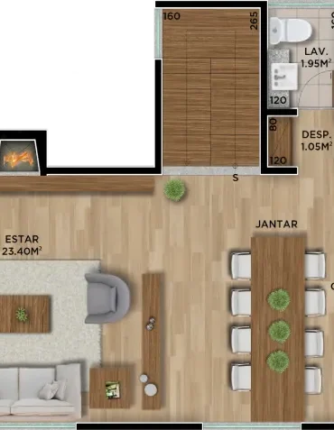 Casa Aroeira Pavimento Inferior