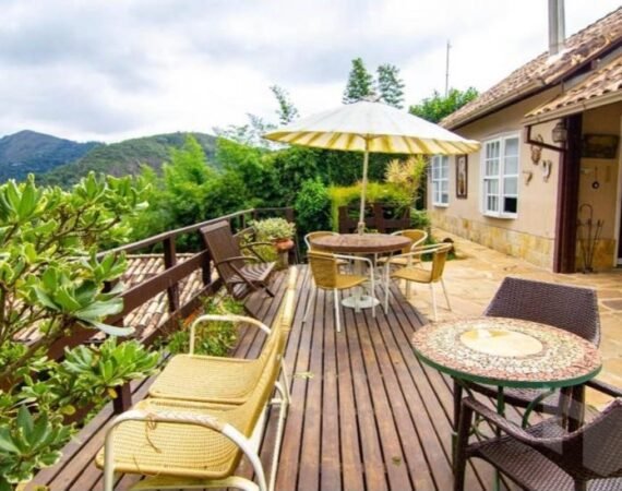 Casa em Araras Petrópolis Deck exterior