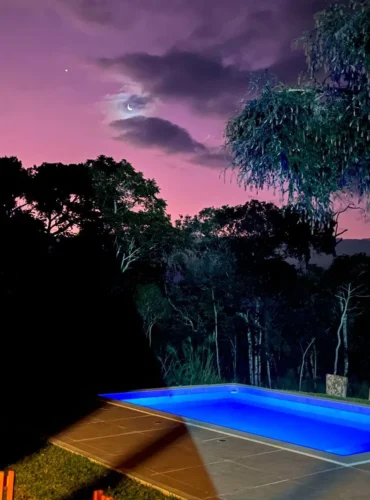 Chalé em secretário, Petrópolis à venda Piscina