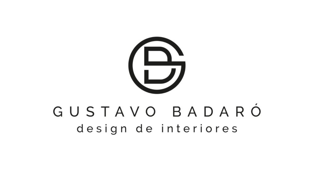 Logo Gustavo Badaró Designer de Interiores
